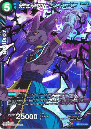 Beerus, Universe 7 Divine Vanquisher [TB1-030] | Cracking-Singles