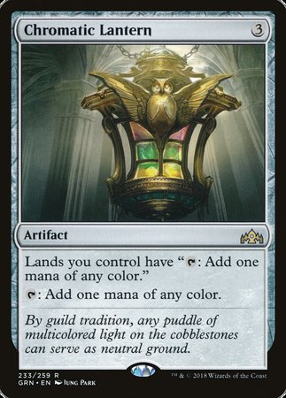 Chromatic Lantern [Guilds of Ravnica] | Cracking-Singles