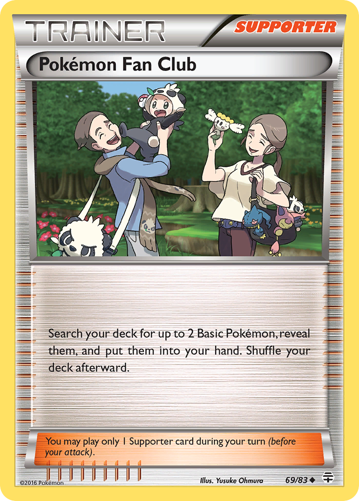 Pokemon Fan Club (69/83) [XY: Generations] | Cracking-Singles