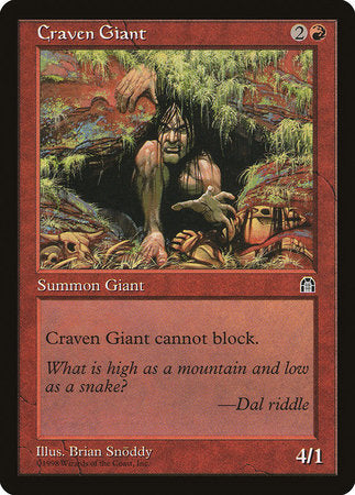 Craven Giant [Stronghold] | Cracking-Singles