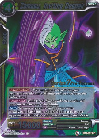 Zamasu, Inviting Despair [BT7-092_PR] | Cracking-Singles