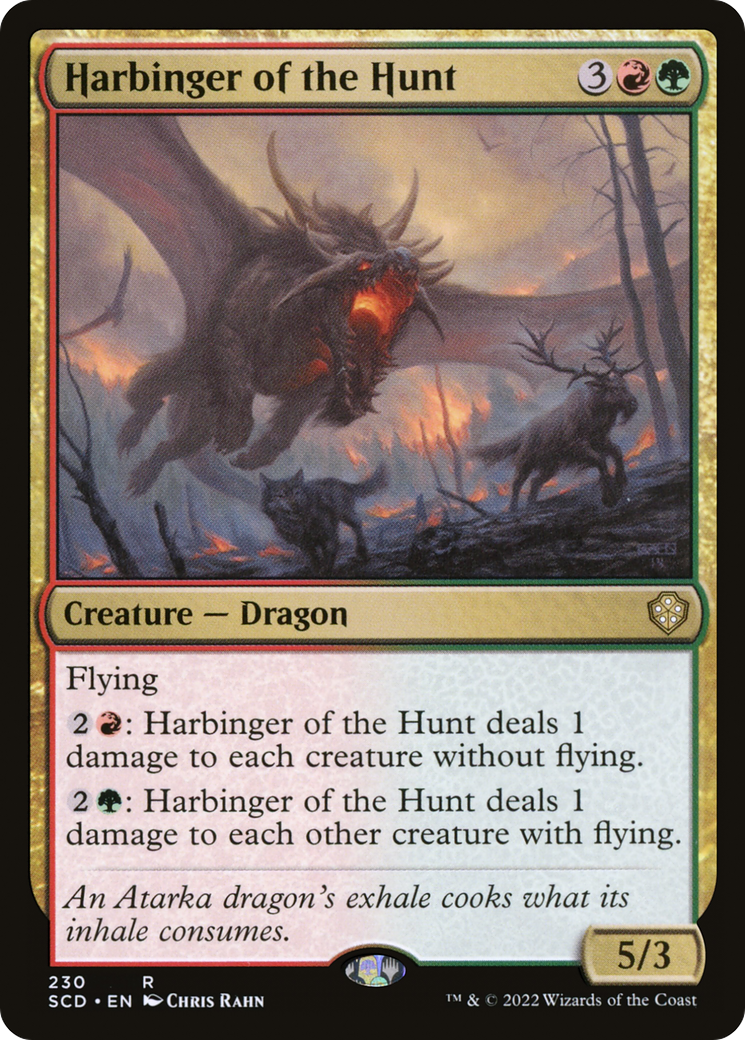 Harbinger of the Hunt [Starter Commander Decks] | Cracking-Singles