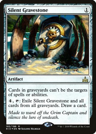 Silent Gravestone [Rivals of Ixalan Promos] | Cracking-Singles