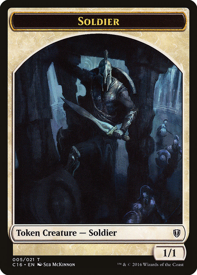 Soldier [Commander 2016 Tokens] | Cracking-Singles