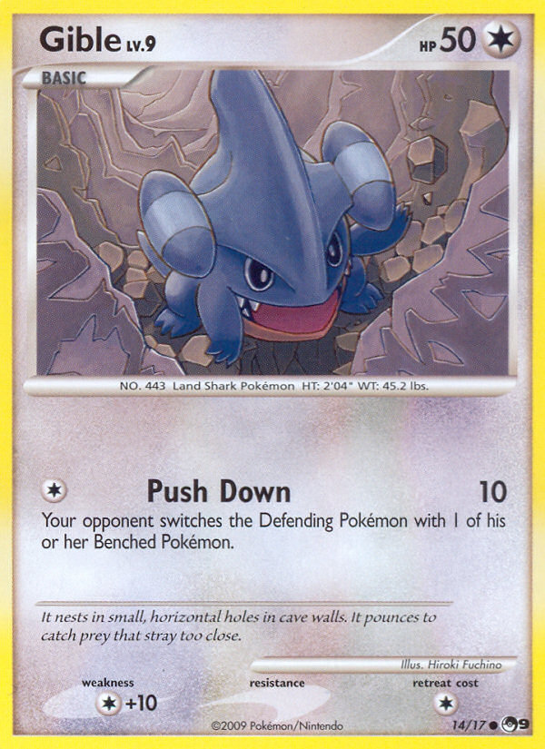 Gible (14/17) [POP Series 9] | Cracking-Singles