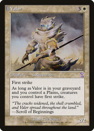 Valor [Time Spiral Timeshifted] | Cracking-Singles