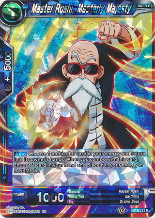 Master Roshi, Masterly Majesty [BT8-032] | Cracking-Singles