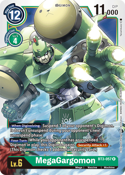 MegaGargomon [BT3-057] [Release Special Booster Ver.1.5] | Cracking-Singles