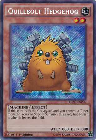 Quillbolt Hedgehog [LC5D-EN005] Secret Rare | Cracking-Singles