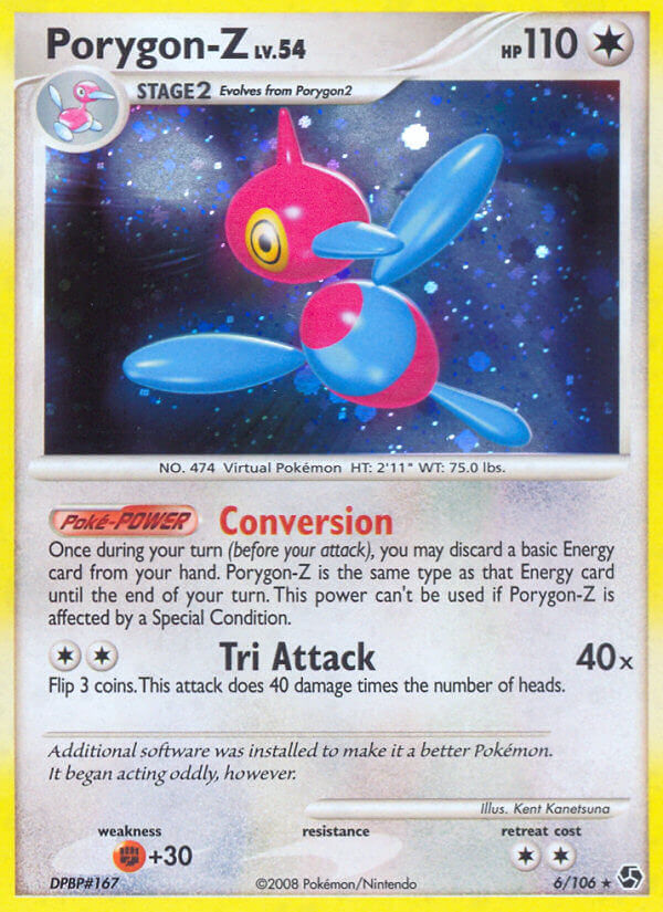 Porygon Z (6/106) (Theme Deck Exclusive) [Diamond & Pearl: Great Encounters] | Cracking-Singles