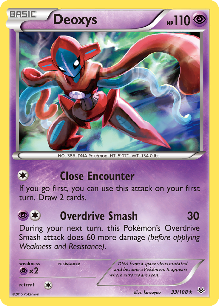 Deoxys (33/108) [XY: Roaring Skies] | Cracking-Singles