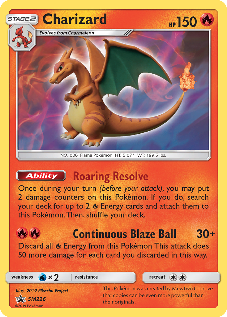 Charizard (SM226) [Sun & Moon: Black Star Promos] | Cracking-Singles