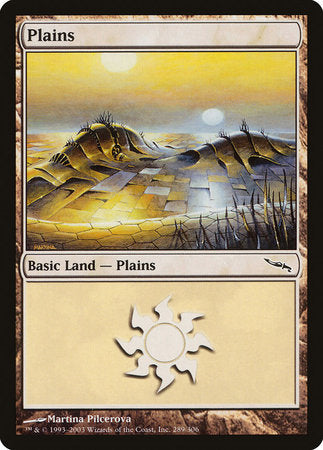 Plains (289) [Mirrodin] | Cracking-Singles