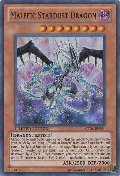 Malefic Stardust Dragon [CT08-EN014] Super Rare | Cracking-Singles