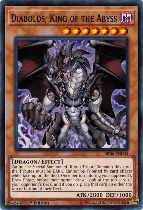 Diabolos, King of the Abyss [SR06-EN004] Common | Cracking-Singles