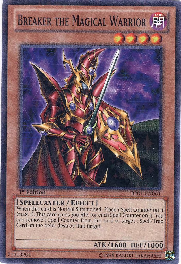 Breaker the Magical Warrior [BP01-EN061] Starfoil Rare | Cracking-Singles