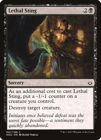 Lethal Sting [Hour of Devastation] | Cracking-Singles