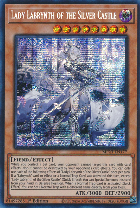 Lady Labrynth of the Silver Castle [MP23-EN177] Prismatic Secret Rare | Cracking-Singles