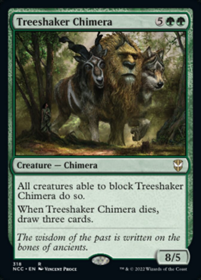 Treeshaker Chimera [Streets of New Capenna Commander] | Cracking-Singles