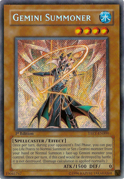 Gemini Summoner [TAEV-EN000] Secret Rare | Cracking-Singles