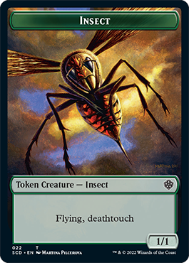 Insect // Cat Double-Sided Token [Starter Commander Decks] | Cracking-Singles