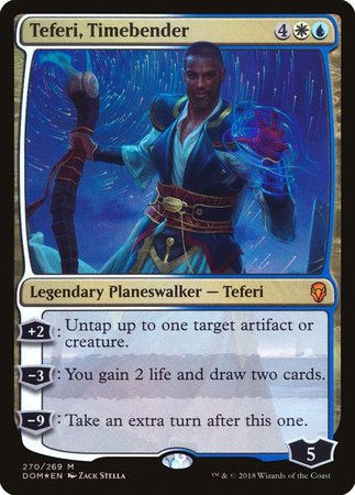 Teferi, Timebender [Dominaria] | Cracking-Singles