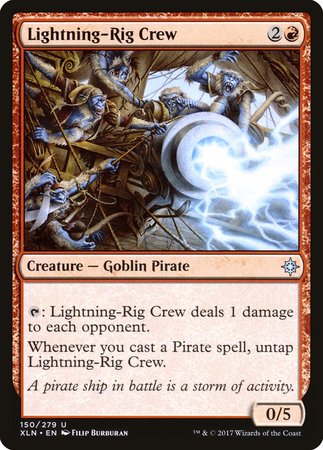 Lightning-Rig Crew [Ixalan] | Cracking-Singles