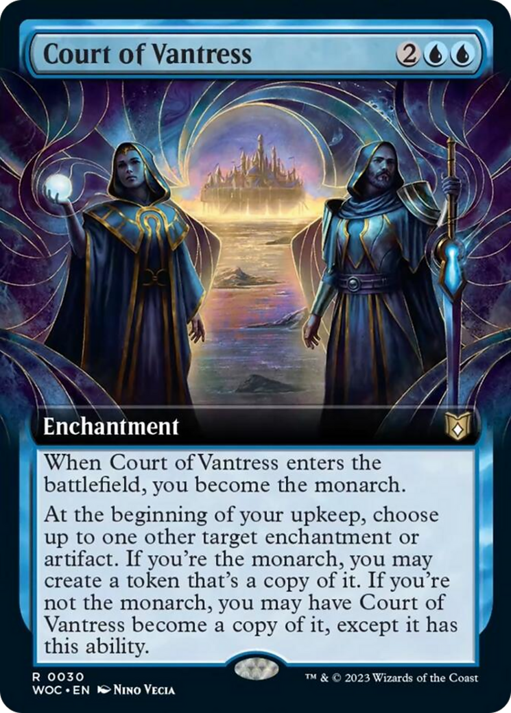 Court of Vantress (Extended Art) [Wilds of Eldraine Commander] | Cracking-Singles