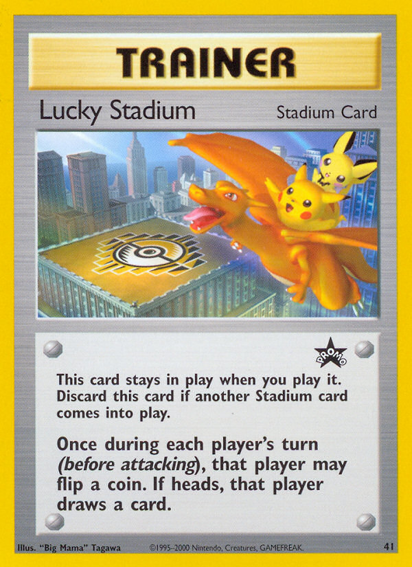 Lucky Stadium (41) [Wizards of the Coast: Black Star Promos] | Cracking-Singles