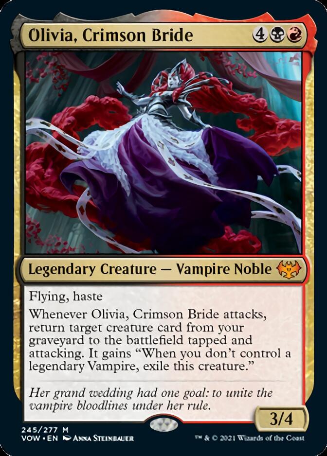 Olivia, Crimson Bride [Innistrad: Crimson Vow] | Cracking-Singles