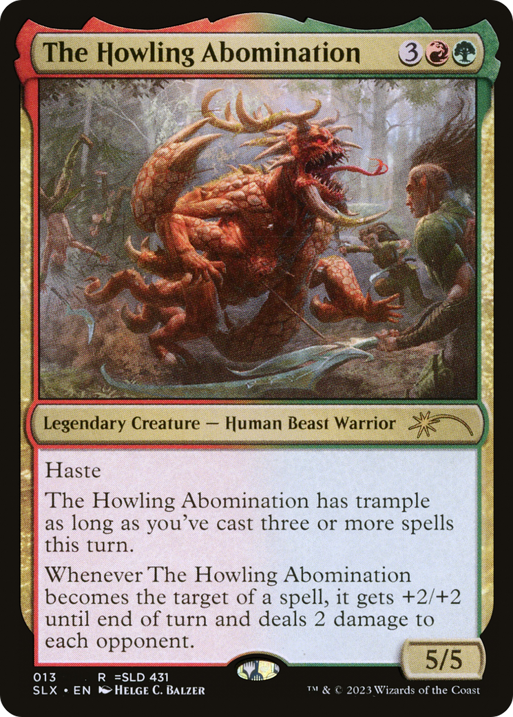 The Howling Abomination [Secret Lair: Universes Within] | Cracking-Singles