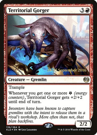 Territorial Gorger [Kaladesh Promos] | Cracking-Singles