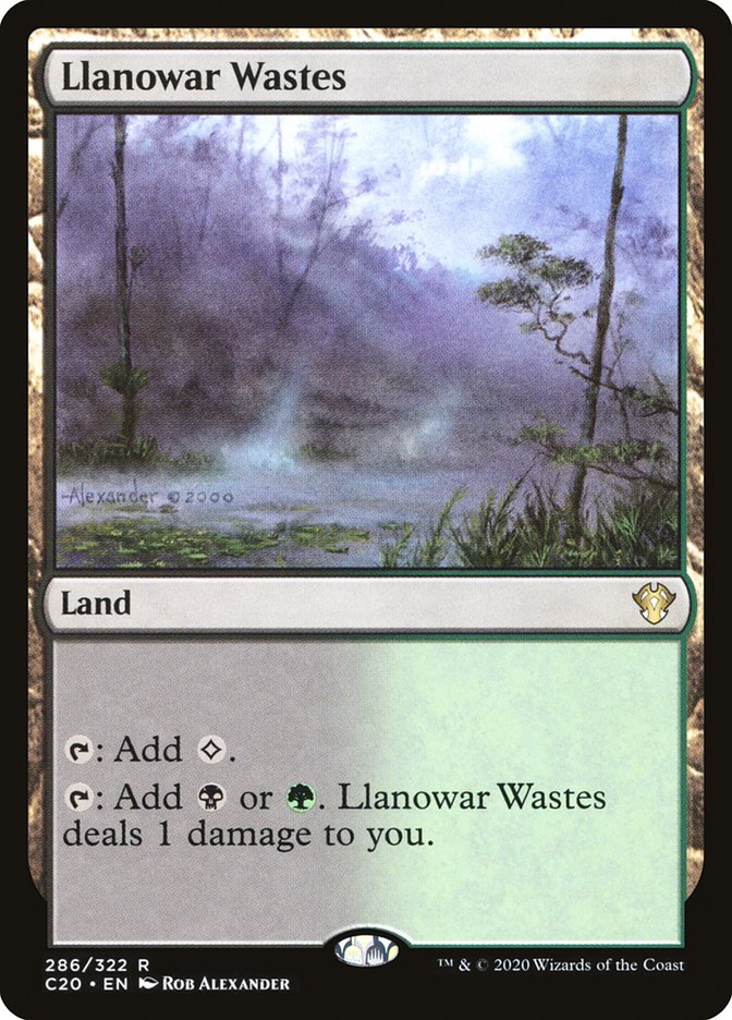 Llanowar Wastes [Commander 2020] | Cracking-Singles