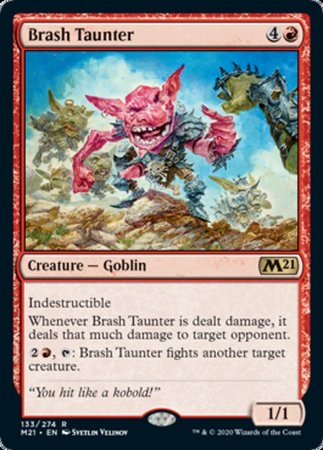 Brash Taunter [Core Set 2021] | Cracking-Singles