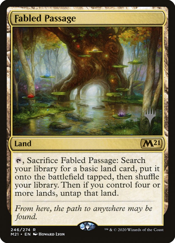 Fabled Passage (Promo Pack) [Core Set 2021 Promos] | Cracking-Singles