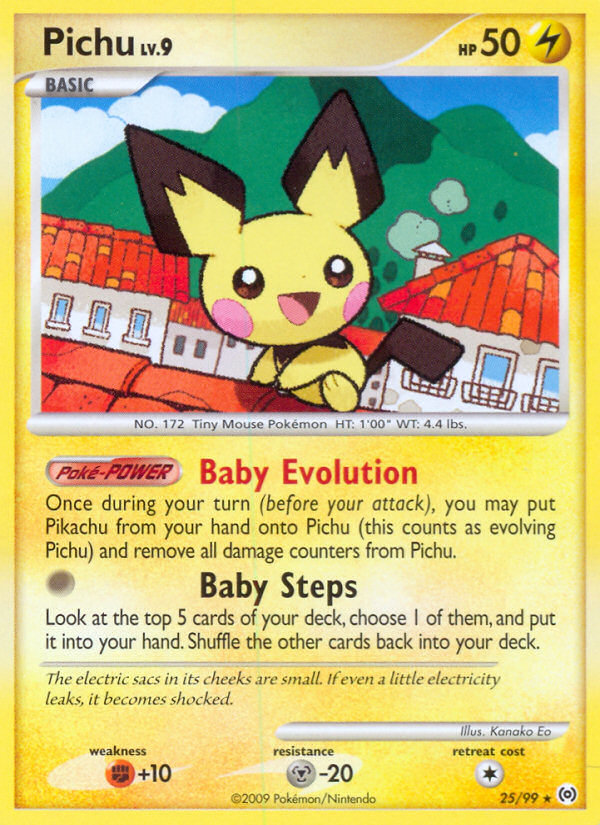 Pichu (25/99) [Platinum: Arceus] | Cracking-Singles