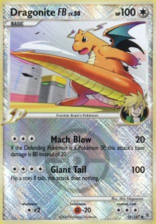 Dragonite FB LV.50 (56/147) (League Promo) [Platinum: Supreme Victors] | Cracking-Singles