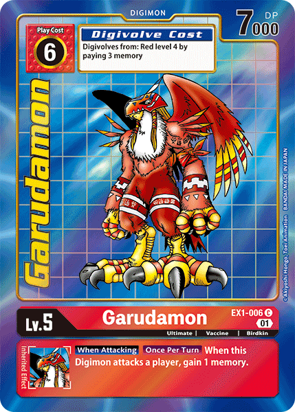 Garudamon [EX1-006] (Alternate Art) [Classic Collection] | Cracking-Singles