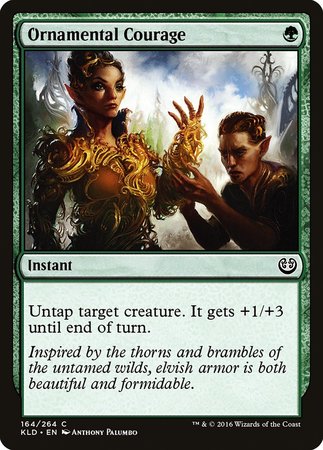 Ornamental Courage [Kaladesh] | Cracking-Singles