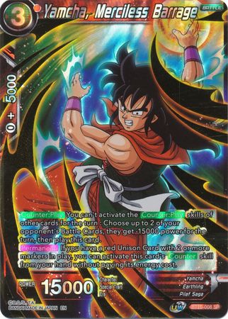 Yamcha, Merciless Barrage [BT10-008] | Cracking-Singles