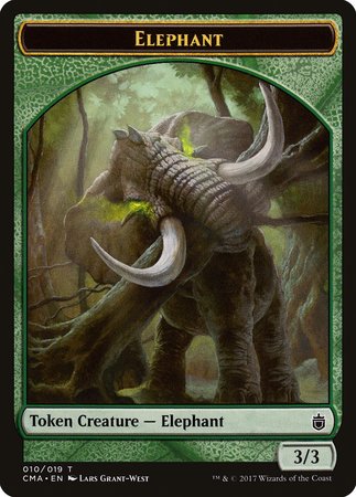 Elephant Token (010) [Commander Anthology Tokens] | Cracking-Singles