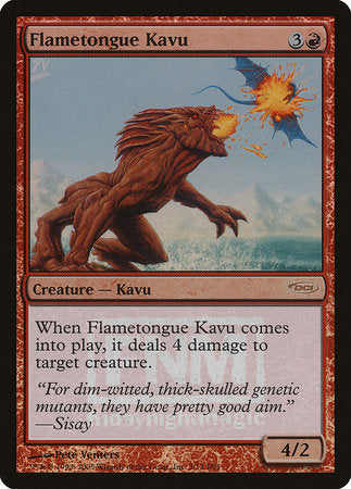 Flametongue Kavu [Friday Night Magic 2005] | Cracking-Singles