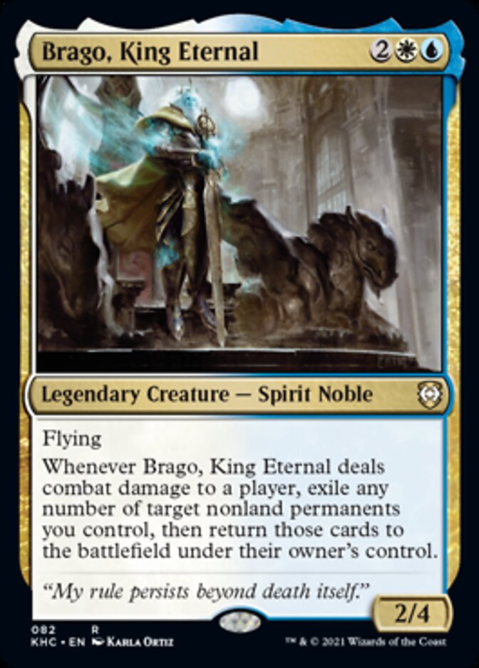 Brago, King Eternal [Kaldheim Commander] | Cracking-Singles