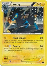 Luxray (46/99) (Theme Deck Exclusive) [Black & White: Next Destinies] | Cracking-Singles