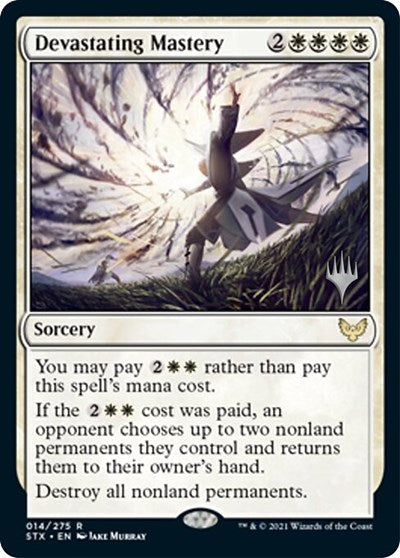 Devastating Mastery (Promo Pack) [Strixhaven: School of Mages Promos] | Cracking-Singles