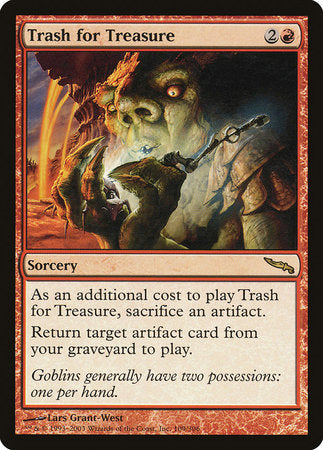 Trash for Treasure [Mirrodin] | Cracking-Singles