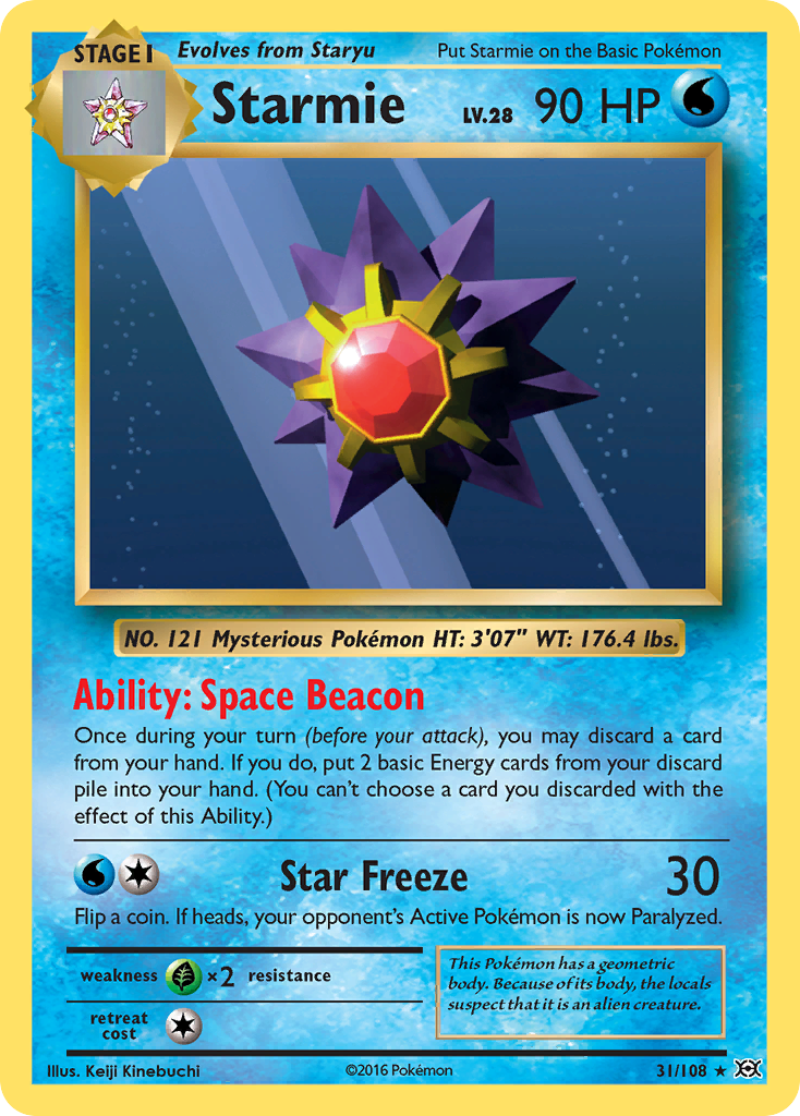 Starmie (31/108) [XY: Evolutions] | Cracking-Singles