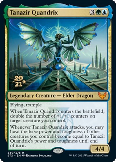 Tanazir Quandrix [Strixhaven: School of Mages Prerelease Promos] | Cracking-Singles