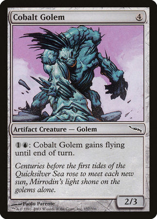 Cobalt Golem [Mirrodin] | Cracking-Singles