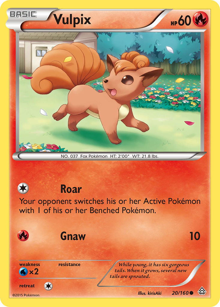 Vulpix (20/160) [XY: Primal Clash] | Cracking-Singles